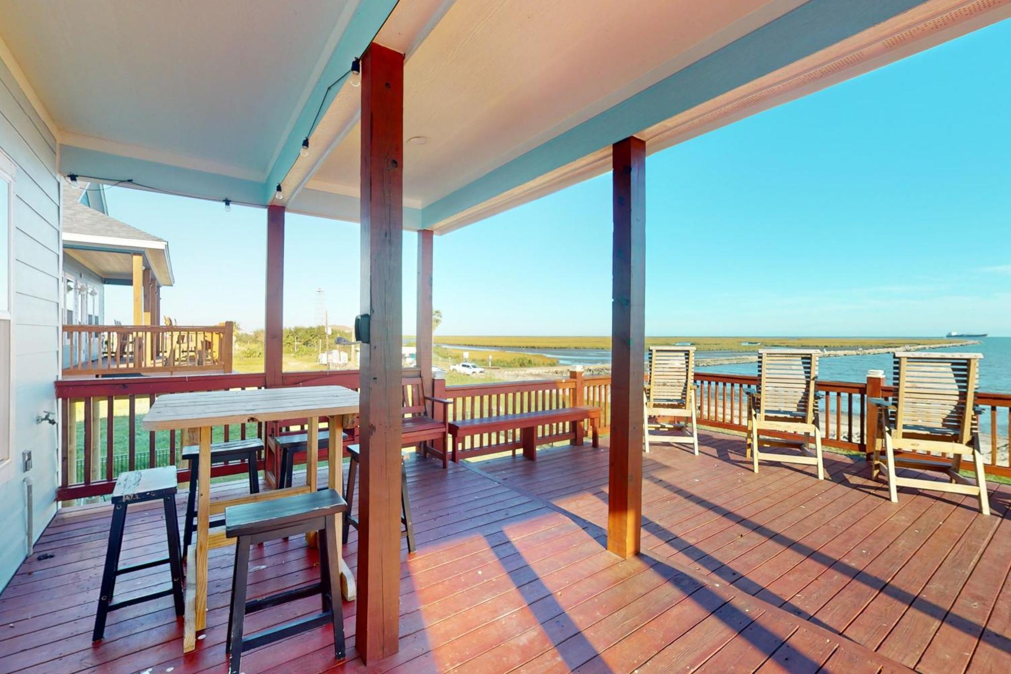 Ocean Sea Villa Port Bolivar ภายนอก รูปภาพ