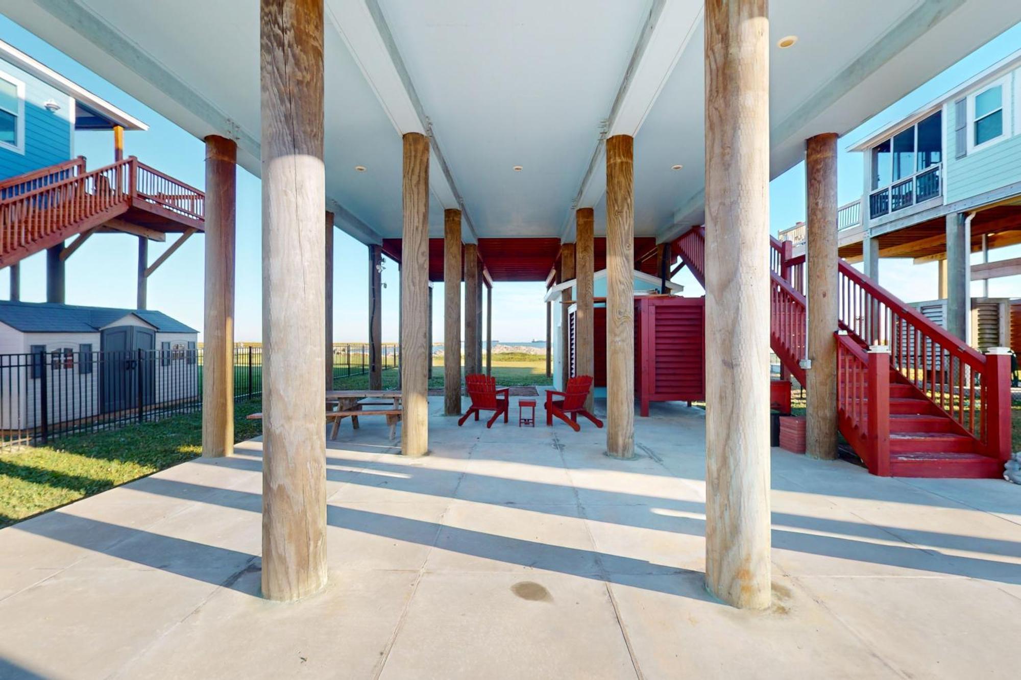 Ocean Sea Villa Port Bolivar ภายนอก รูปภาพ